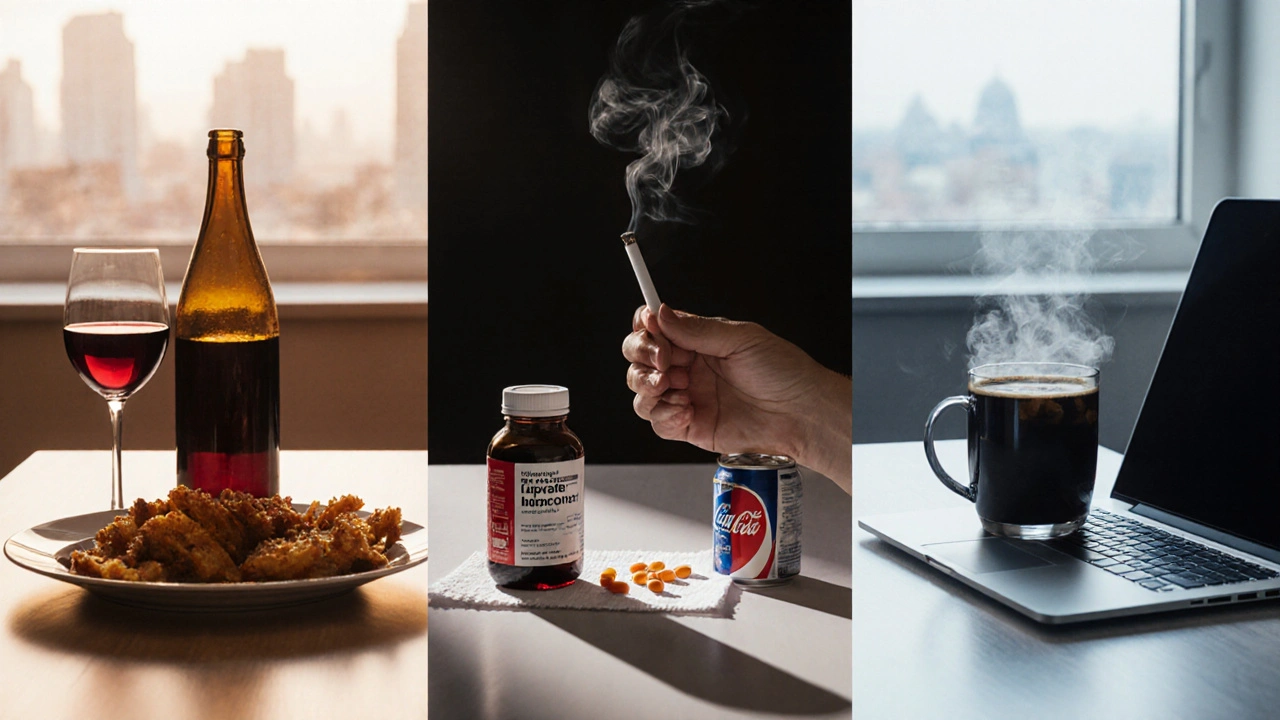 Comportements qui augmentent le risque de maladies gastro-intestinales